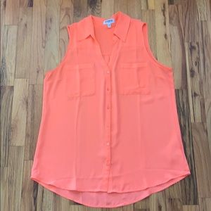 Pink sleeveless Portofino shirt